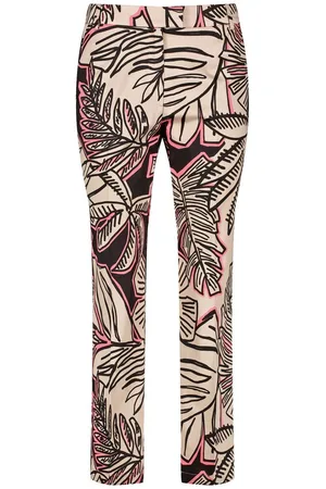 Gerry Weber 5-Pocket-Hose Chino mit floralem Dessin - Verkäufer: Modehaus Arz
