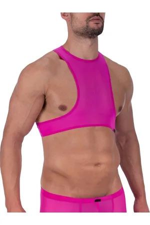 MANSTORE Ringertop M2327 Cropped Top hotpink - Verkäufer: underwear lounge