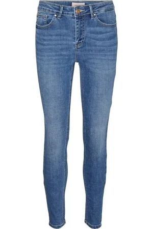 VERO MODA 7/8-Jeans FLASH (1-tlg) Plain/ohne Details - Verkäufer: Mary & Paul