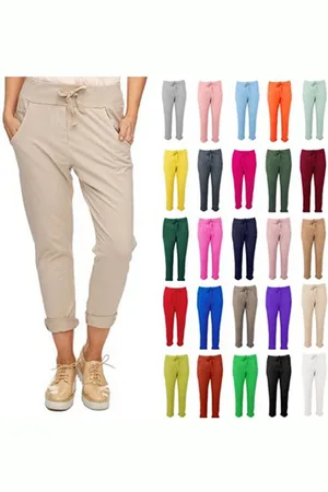 WENDY TRENDY Jogger Pants Damen Jogger Hose Baggy in vielen verschiedenen Farben - Verkäufer: Sa-Lucca