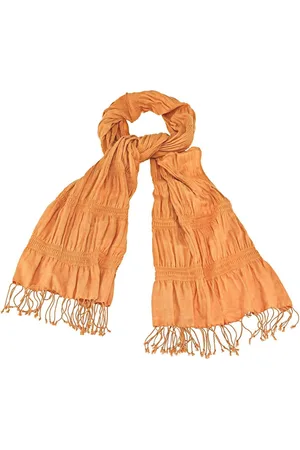 Tamaris Schal Scarf, (Set, 1-St. 1-teilig), geraffter Damen Schal mit Fransen - Verkäufer: chic4home