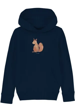 Mr. & Mrs. Panda Hoodie Einhorn Glauben 9-11 Jahre (134/146) - French Navy - Geschenk, Jungen (1-tlg) Kuschelig weich - Verkäufer: