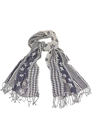 Tamaris Schal Scarf, (Set, 1-St. 1-teilig), Damen Schal mit Fransen - Verkäufer: chic4home