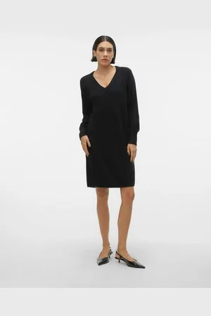 VERO MODA Strickkleid VMEllylefile (1-tlg) Plain/ohne Details - Verkäufer: Mary & Paul