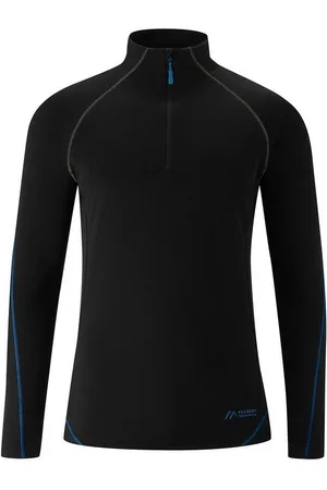 Maier Sports Langarmshirt Herren Skirolli ROGWER 483001 schwarz - Verkäufer: highway-shop