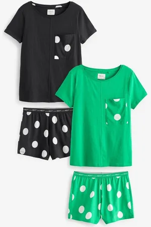 Next Pyjama Kurzärmliger Pyjama aus Baumwolle, 2er-Pack (4 tlg) - Verkäufer: Germany GmbH