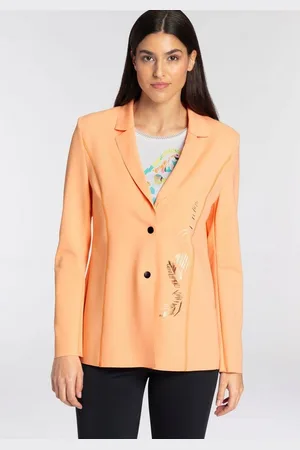 Sportalm Longblazer mit Folienglanzaufdruck