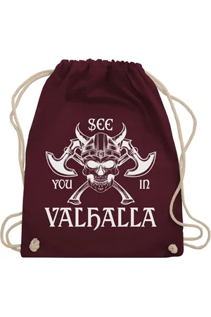 Shirtracer Turnbeutel See you in Valhalla, Wikinger & Walhalla Herren - Verkäufer: