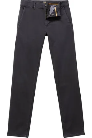 HUGO BOSS Chinohose Chino_tapered mit BOSS Logo hinten