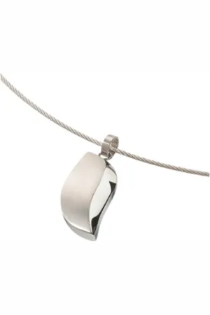 Boccia Kettenanhänger Anhänger Titan teilpoliert 17 x 9 mm 07026 - Verkäufer: Schmuck-Uhren-Trends