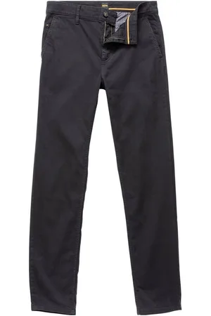 HUGO BOSS Chinohose Chino_tapered mit BOSS Logo hinten