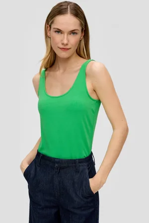 QS by s.Oliver Shirttop Top mit U-Ausschnitt - Verkäufer: s.Oliver