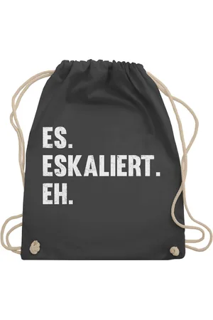 Shirtracer Turnbeutel Es eskaliert eh, Party & Alkohol Herren - Verkäufer: