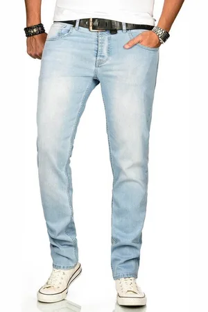 Alessandro Salvarini Stretch-Jeans ASAngelo Angenehme Passform durch vorhandenen Elasthan Anteil