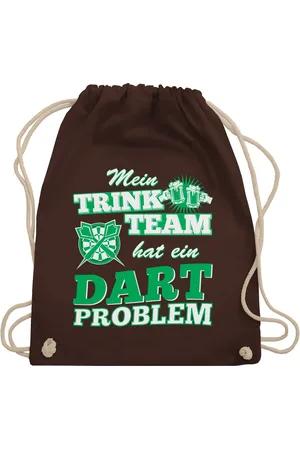 Shirtracer Turnbeutel Mein Trink Team hat ein Dart Problem I Dart Geschenk, Sport Zubehör - Verkäufer: