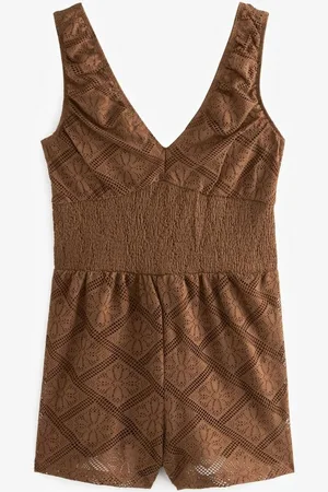 Next Playsuit Häkel-Overall mit V-Ausschnitt (1-tlg) - Verkäufer: Germany GmbH
