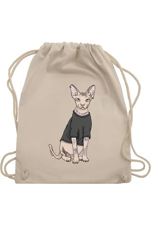 Shirtracer Turnbeutel Tattoo Sphynx-Katze, Katzenbesitzer Geschenk - Verkäufer: