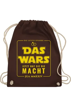Shirtracer Turnbeutel JGA 2025 Das Wars Jetzt hat sie die Macht, JGA Männer - Verkäufer:
