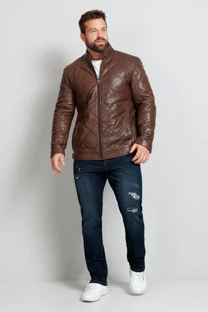 Boston Park Lederjacke Lederjacke Stepp bis 74 - Verkäufer: Popken Fashion Group