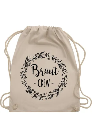 Shirtracer Turnbeutel Braut Crew Team Braut, JGA Junggesellenabschied Frauen - Verkäufer: