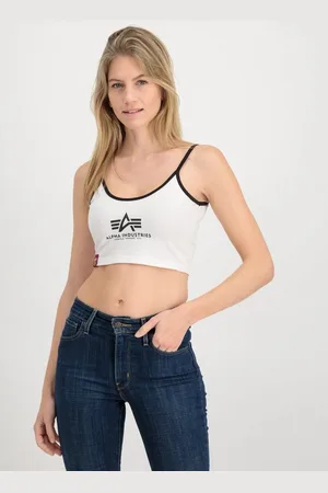 Alpha Industries Muskelshirt Women - Tanks Basic ML Cropped Tank Top Wmn