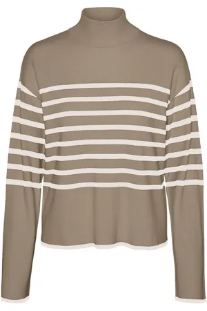VERO MODA Strickpullover NEW HAPPINESS (1-tlg) Plain/ohne Details - Verkäufer: Mary & Paul