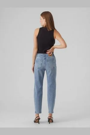 VERO MODA 7/8-Jeans VMLinda (1-tlg) Plain/ohne Details - Verkäufer: Mary & Paul