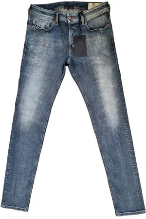 Diesel Slim-fit-Jeans Sleenker-X (Blau) Slim, Stretch, Dirty Used Look - Verkäufer: style4family