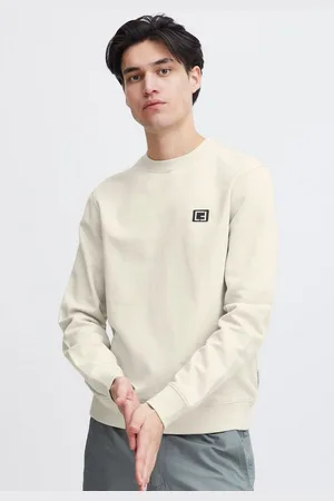Casual Friday Sweatshirt CFSebastian 0130 with logo label Basic Sweatpullover mit Logostickerei - Verkäufer: meinemarkenmode
