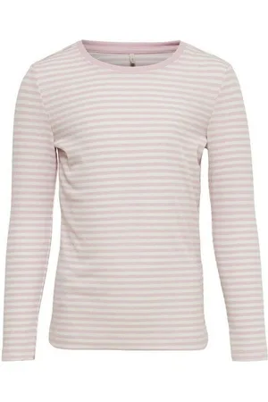 ONLY Langarmshirt KONJOSSE L/S O-NECK TOP (1-tlg) weich, elastisch, körpernah - Verkäufer: Familiennestkindermode