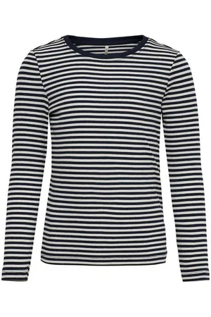 ONLY Langarmshirt KONJOSSE L/S O-NECK TOP (1-tlg) weich, elastisch, körpernah - Verkäufer: Familiennestkindermode