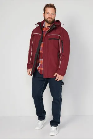 Boston Park Fieldjacket Funktions-Jacke wasserabweisend Kapuze - Verkäufer: Popken Fashion Group