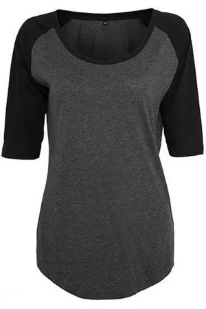 Build Your Brand Rundhalsshirt Ladies 3/4 Contrast Raglan Damen T-Shirt - Verkäufer: Rexlander