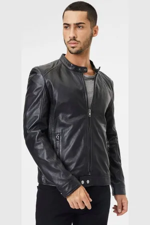 Mauritius Lederjacke G2MIgnacy SF mit Reißverschlusstaschen
