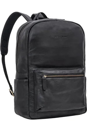 STILORD Notebookrucksack "Quincy" Lederrucksack mit Laptop-Fach 14 - 16 Zoll groß Leder Unisex - Verkäufer: Leder