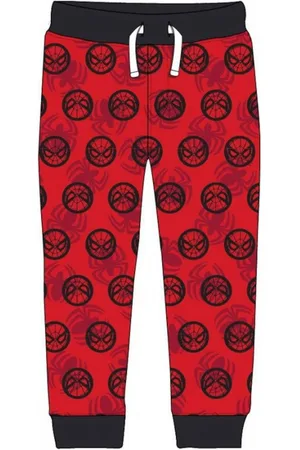 SPIDERMAN Jogginghose Freizeit- & Jogginghose für Jungen, Dunkelrot--Schwarz-Spin - Verkäufer: kaufhaus-chemnitz