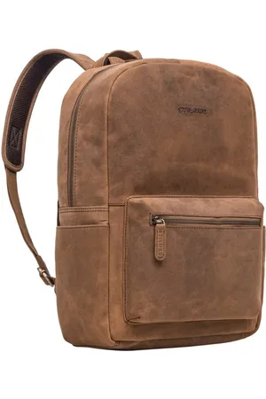 STILORD Notebookrucksack "Quincy" Lederrucksack mit Laptop-Fach 14 - 16 Zoll groß Leder Unisex - Verkäufer: Leder