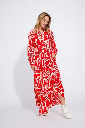 ONLY Maxikleid ONLHELENA LIFE L/S MAXI DRESS PTM