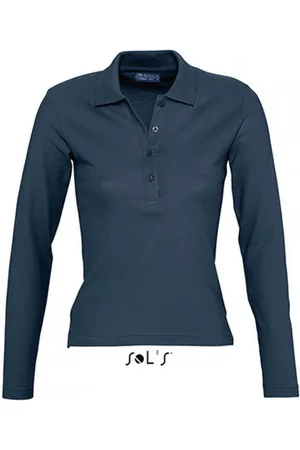 Sols Langarmshirt Damen Longsleeve Poloshirt Podium / Vier Knöpfe - Verkäufer: Rexlander