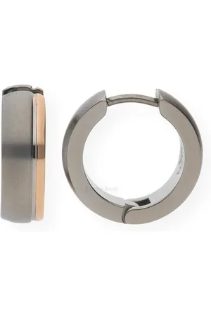 Boccia Paar Creolen Titan Creolen Roségold plattiert 0539-16 (kein Set, 2-tlg., inkl. edelm Schmucketui) - Verkäufer: Juwelier-Bacak