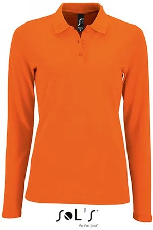 Sols Langarm-Poloshirt Damen Long-Sleeve Piqué Polo Shirt Perfect - Verkäufer: Rexlander