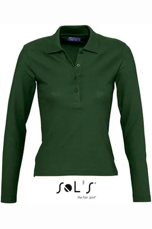 Sols Langarmshirt Damen Longsleeve Poloshirt Podium / Vier Knöpfe - Verkäufer: Rexlander