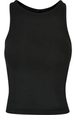 Build Your Brand Trainingsshirt Damen Racer Back Top hoher Rundhalsausschnitt - Verkäufer: Rexlander