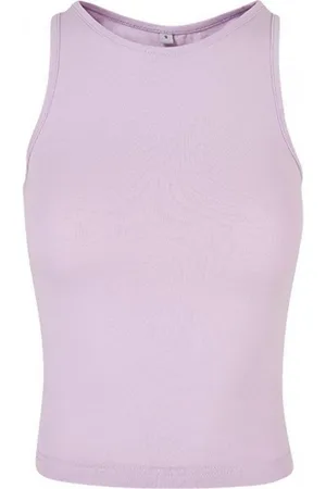 Build Your Brand Trainingsshirt Damen Racer Back Top hoher Rundhalsausschnitt - Verkäufer: Rexlander