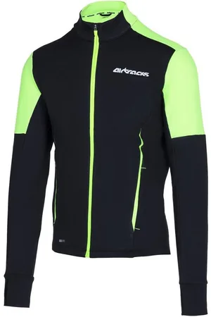 Airtracks Laufshirt Winter Herren Sweatshirt Langarm Pro Line (Funktionsshirt mit Fleece optimal) für die kalte Jahreszeit Herbst -Winter » S M L XL XXL « - Verkäufer: Sport