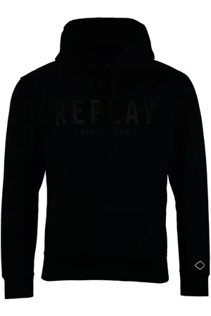 Replay Hoodie Kapuzenpullover Hoodie mit Kapuze und Logo-Print (1-tlg) - Verkäufer: fashioncore