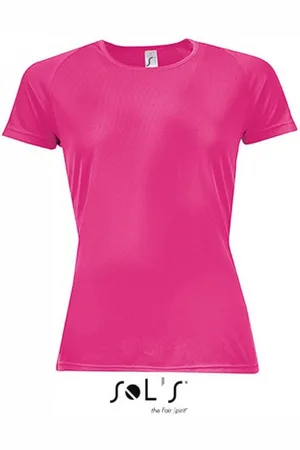 Sols Trainingsshirt Damen Raglan Sport T-Shirt + Längerer Rücken - Verkäufer: Rexlander