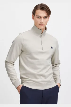 Casual Friday Troyer CFSebastian 0130 halfzip sweatshirt Basic Troyer mit Logostickerei - Verkäufer: meinemarkenmode