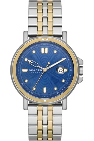 Skagen Quarzuhr SIGNATUR SPORT SKW6921, Armbanduhr, Herrenuhr, Datum, analog, Edelstahlarmband