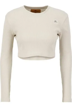 Alpha Industries Longsleeve Women - Longsleeves X-Fit Rib LS C Women